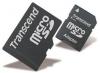 Transcend 2GB Micro SD Card with SD Card Adapter, - Click Image to Close
